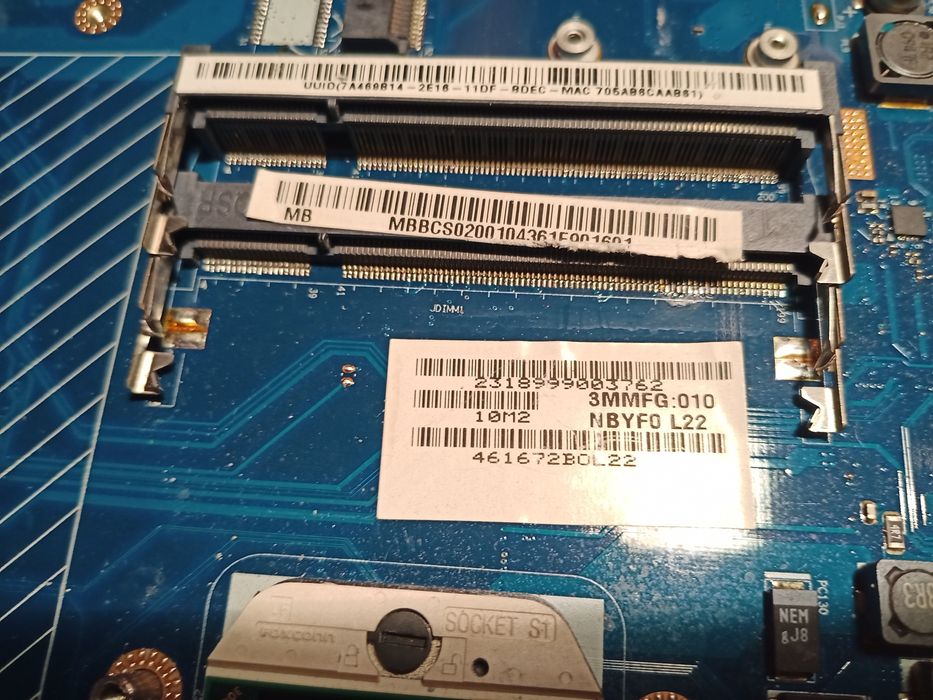 Материнская плата Packard Bell EasyNote LJ71 | LA-5051P, Rev: 1.0