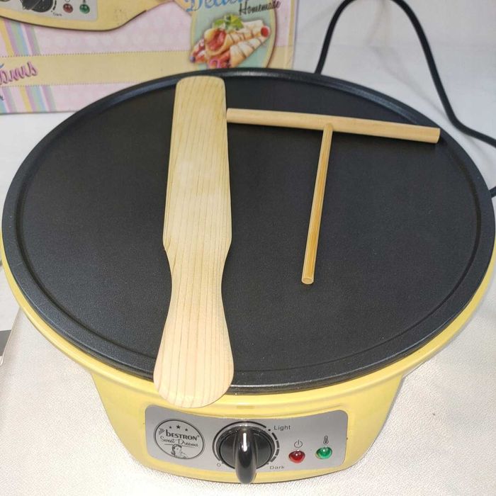 A260 Naleśnikarka maszyna do naleśników Bestron  1000 W żółty/złoty