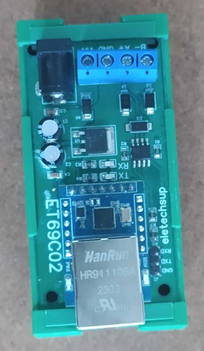 Модуль ET69C02 RS485 Modbus RTU TCP