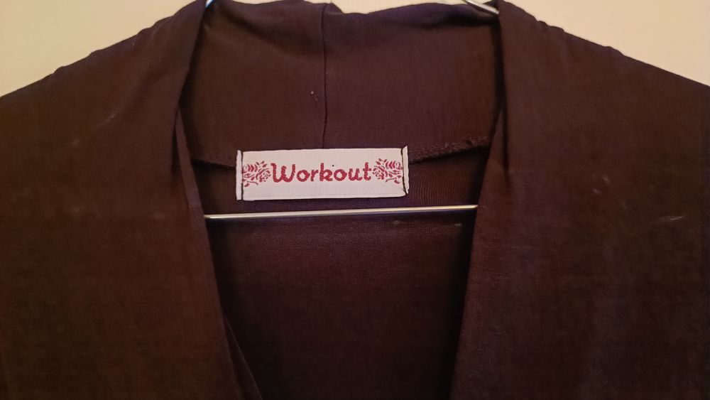 Vestido Castanho c/Manga - BARATÍSSIMO