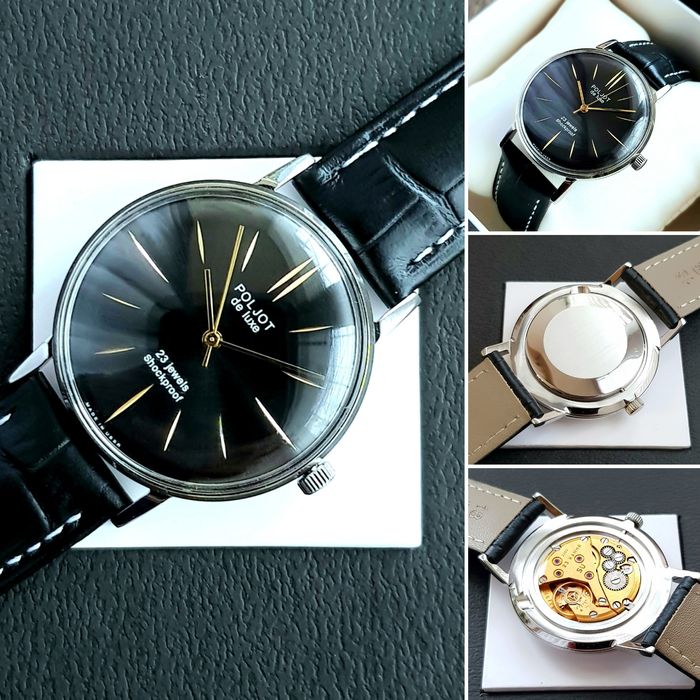 Годинник механічний Політ Poljot de luxe 23 Rubin jewels  cal. 2209 SU