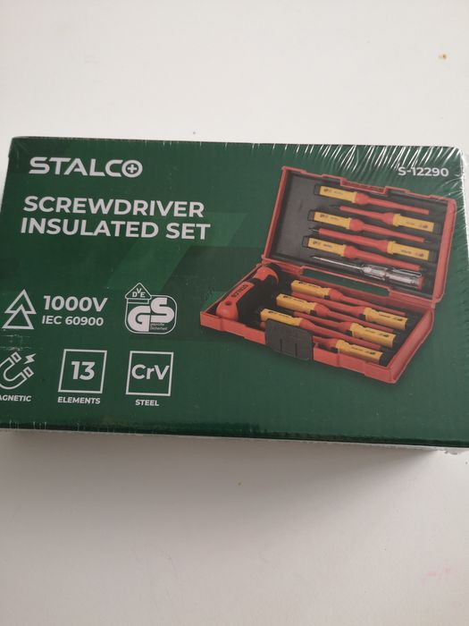 Stalco wkrętaki elektrotechniczne 13 elem. 1000V S-12290