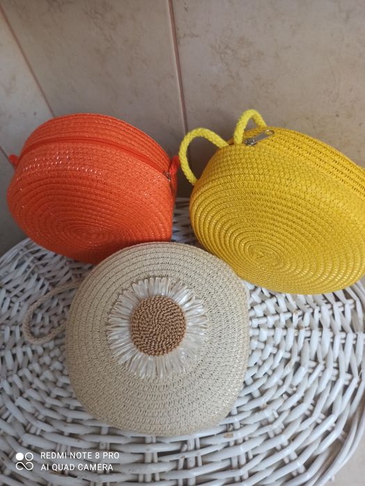 Соломенная сумочка