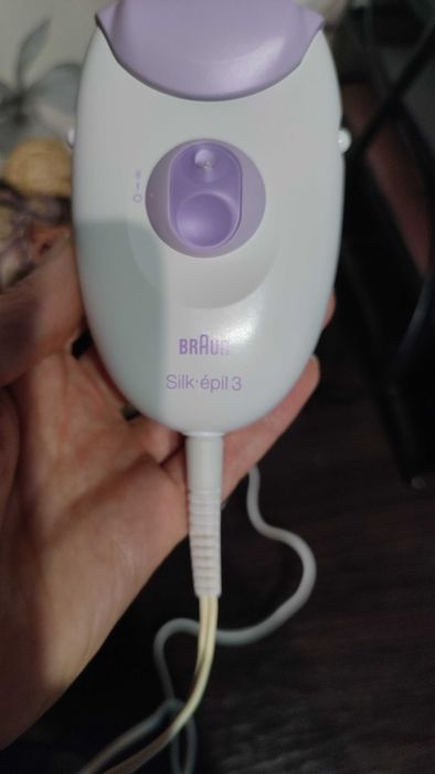 Епілятор Braun Silk-epil 3 3170, 2 швидкості, підсвітка
