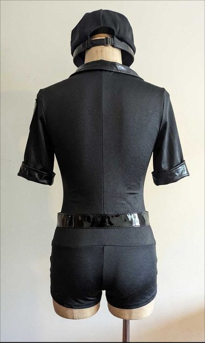 Fantasia de mulher polícia