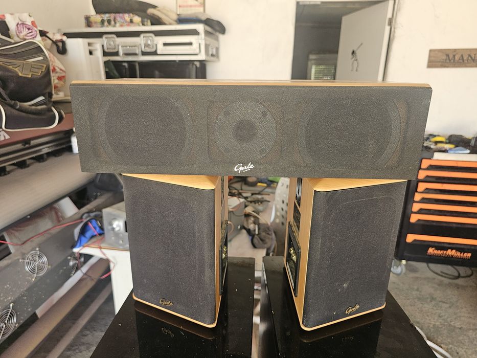 Conjunto de Colunas Home Cinema Gale (Série 30) - Central + 2 Satélites