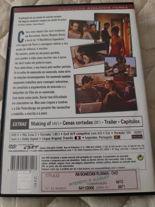 DVD as bonecas russas