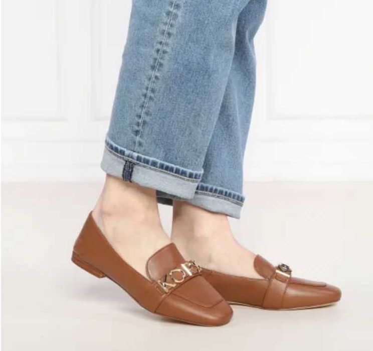 Sapatos de Pele Castanhos - Michael Kors