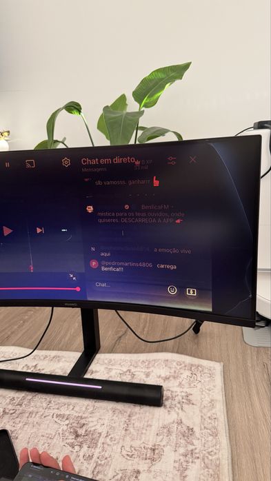 Monitor Huawei MateView GT 34” Curvo | Para Reparação ou Peças