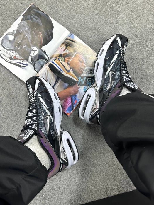 ТОП! Nike Air Max Skepta Tailwind Black White 40 - 45 найк скепта