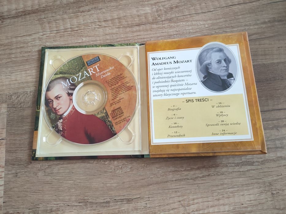 CD Mozart mistrzowskie dzieła