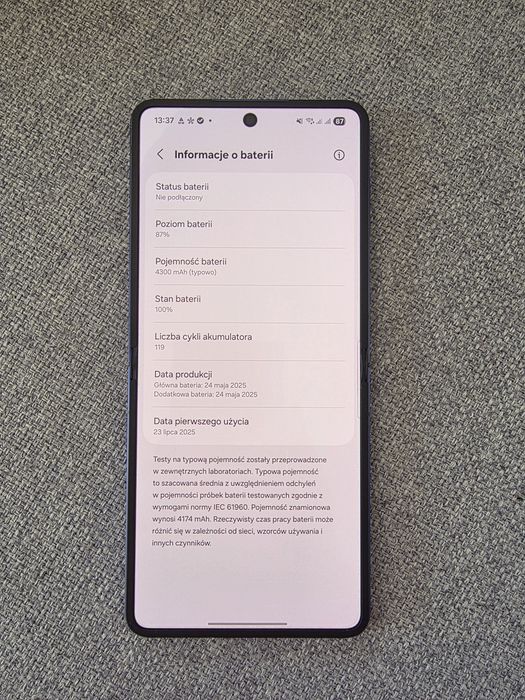 Samsung Galaxy Z Flip7 512GB Granatowy