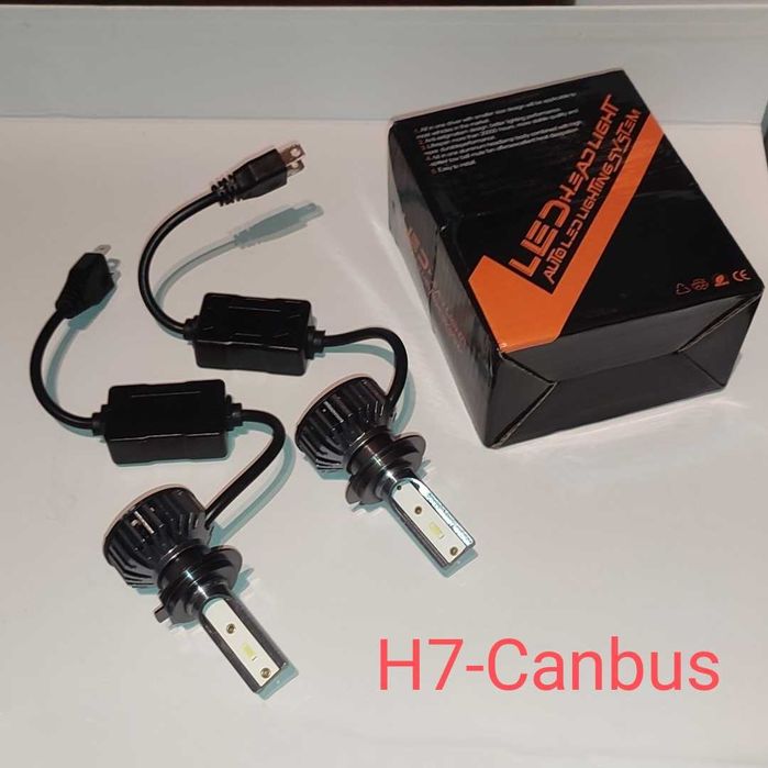 Lampadas Led para carro/ 22000  lúmens/6000k branco /linha Canbus