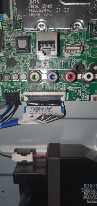 ПЛАТa МАЙН,БЛОК живлення, для  LG43UM7100PLB