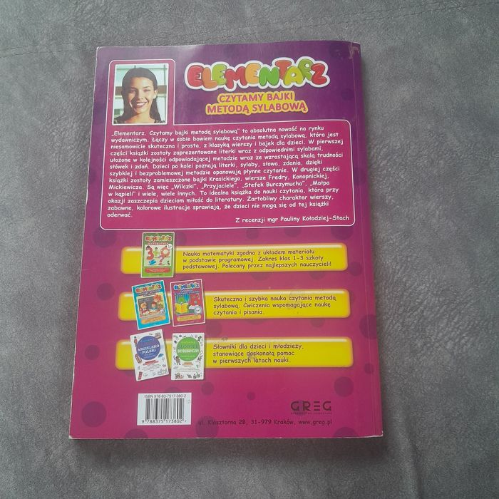 Czytamy metoda sylabowa elementarz