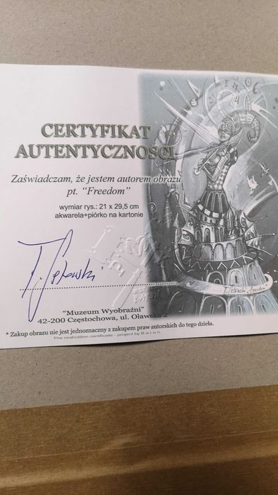 Sętowski Tomasz akwarela