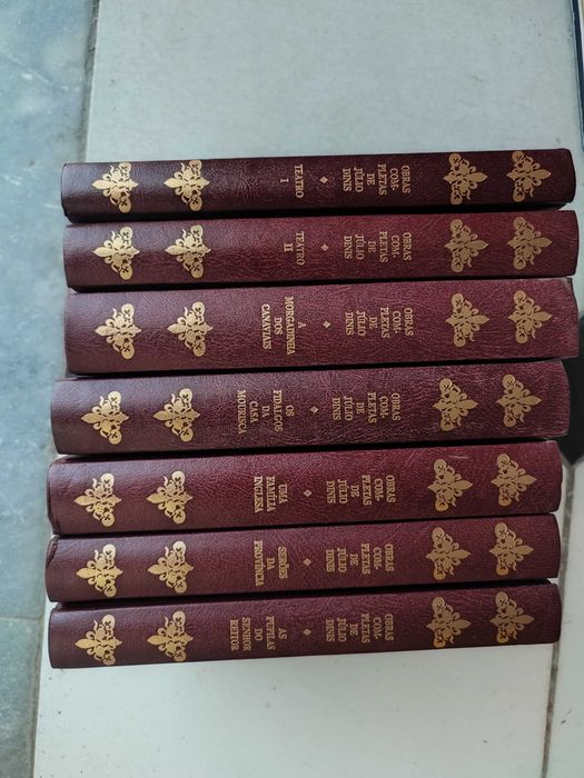 7 Volumes Obras Completas de Júlio Dinis