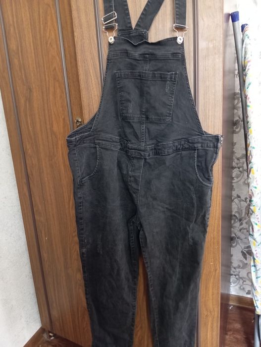 Комбінезон для вагітних, джинсовий комбінезон.