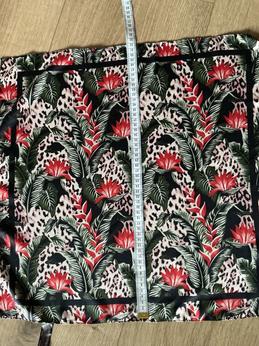 Stylowa apaszka PRIMARK – tropikalny wzór & panterka | NOWA