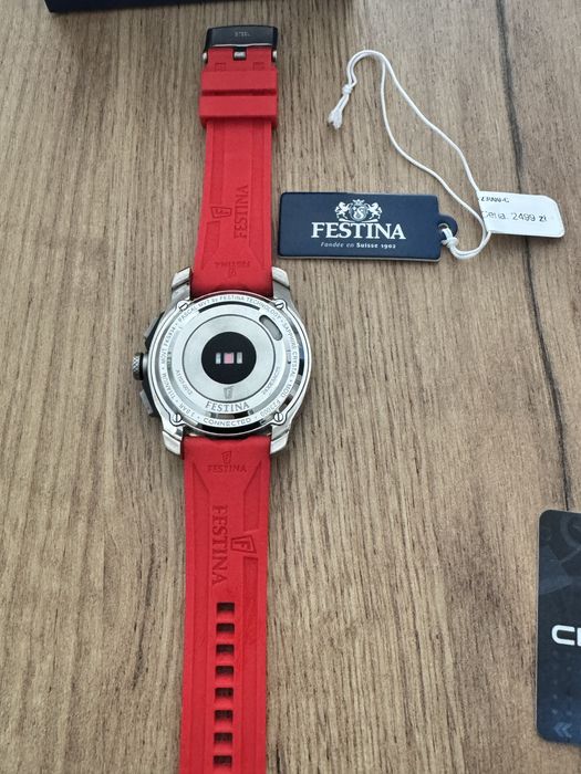 FESTINA CONNECTED D hybrid smartwatch czerwony F23000/C