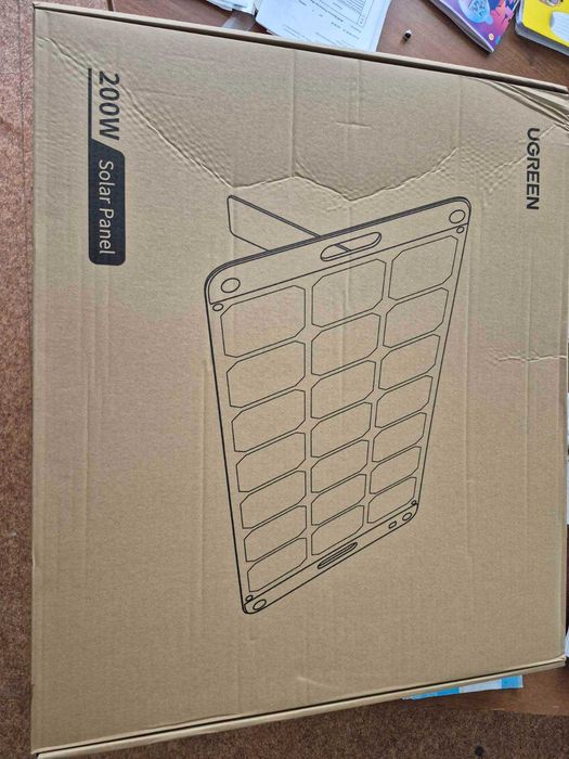 Сонячна панель Solar Panel 200W IP67 аналог Ecoflow