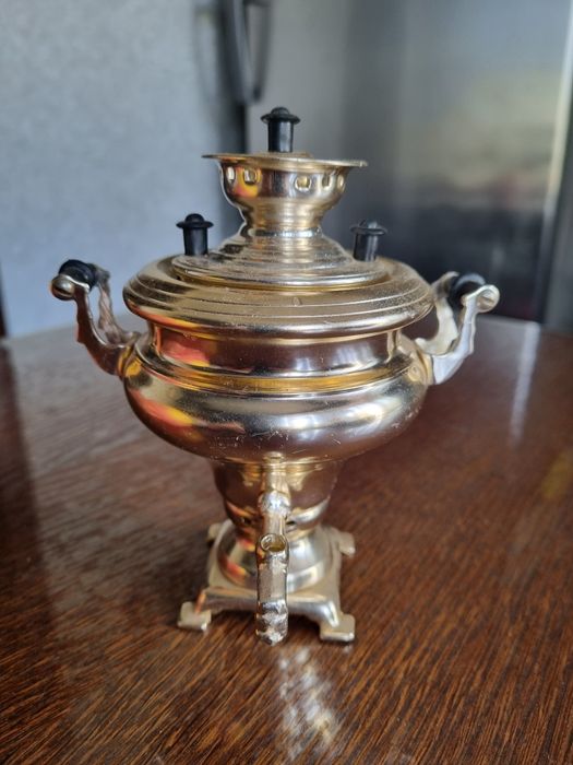 Мінісамовар в золоті