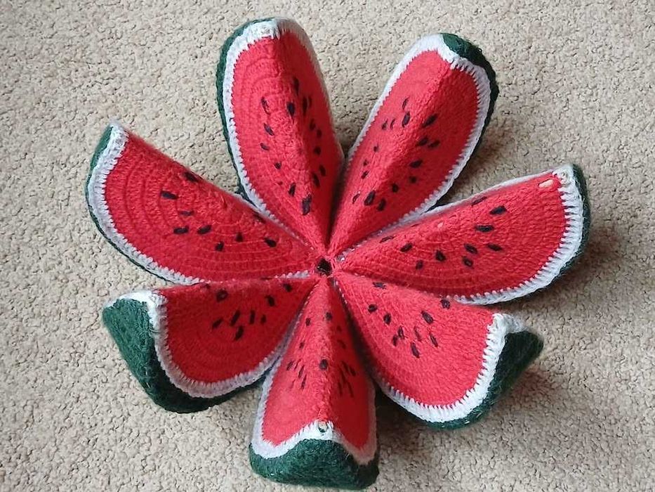 Melancia em Tricot