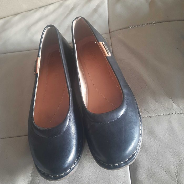 Damskie baleriny ze skóry naturalnej Lasocki