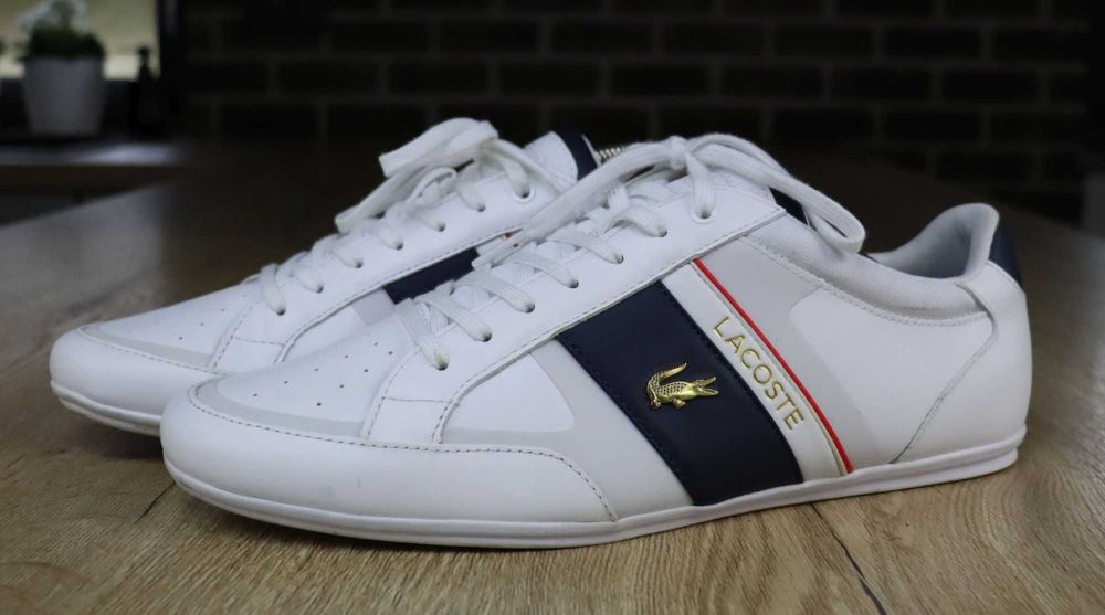 Lacoste Chaymon Tech męskie skórzane sneakersy 44 ( 29,2 cm)