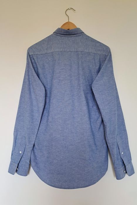 Jasno Niebieska Koszula Zara Man Slim Fit M