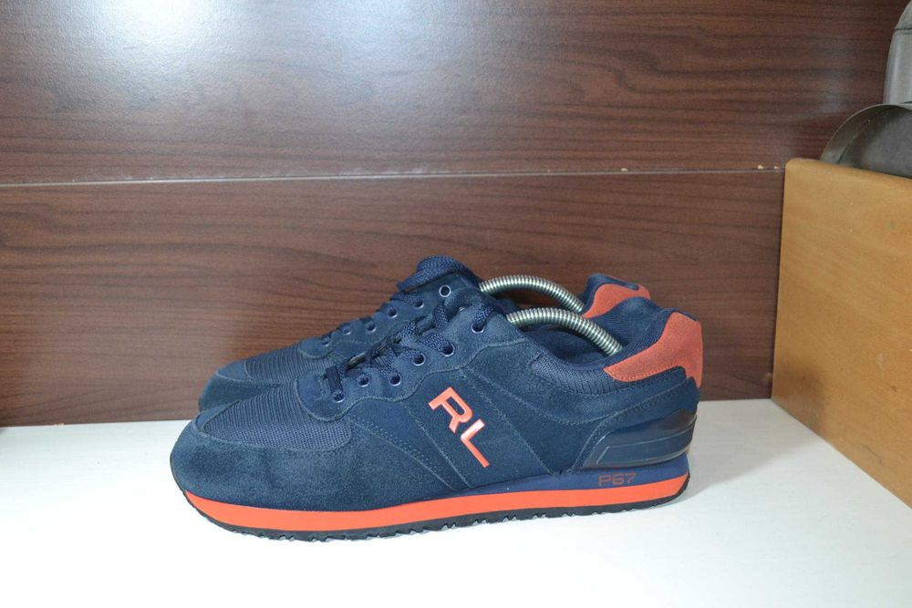 polo ralph lauren 44-45р кроссовки кожаные оригинал