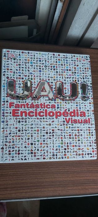 Livro "UAU! Fantástica Enciclopédia Visual" - Civilização (Impecável)