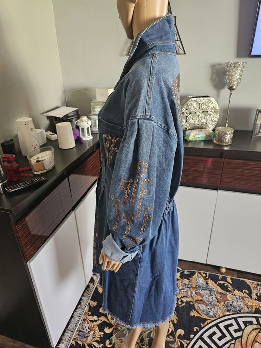 Sukienka jeansowa Paparazzi