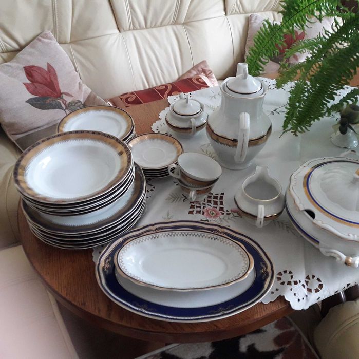 Serwis obiadow plus kawowy