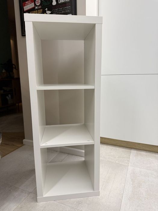 biały regał ikea kallax