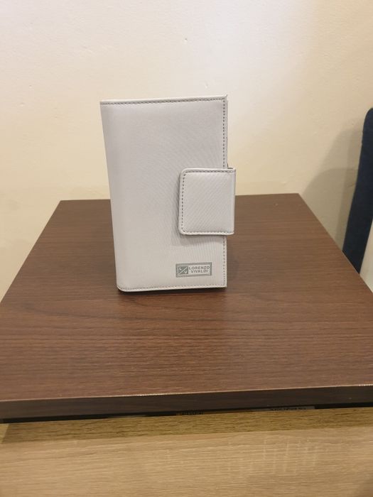 Portfel damski szary