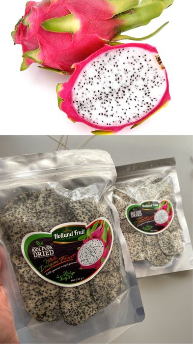 Екзотичні сухофрукти без цукру. Диня канталупа джекфрут імбир пітахайя