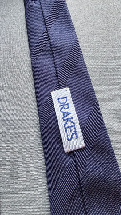Krawat jedwabny DRAKE'S