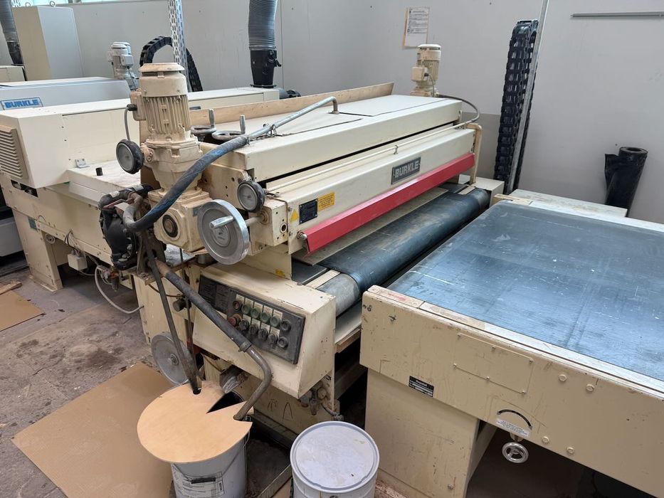 Bürkle SAL - nakladarka walcowa lakieru