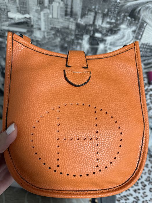 Сумка Hermes Evelyne Mini TPM Brown