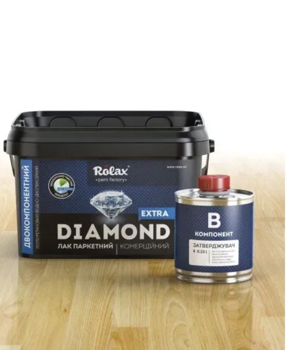 Лак паркетний 2 компонентний