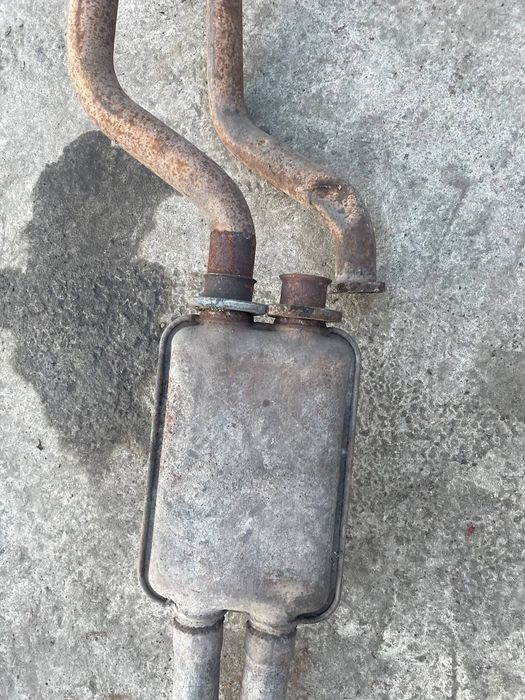 Випускна система, вихлоп, глушник, BMW e28 535, M535