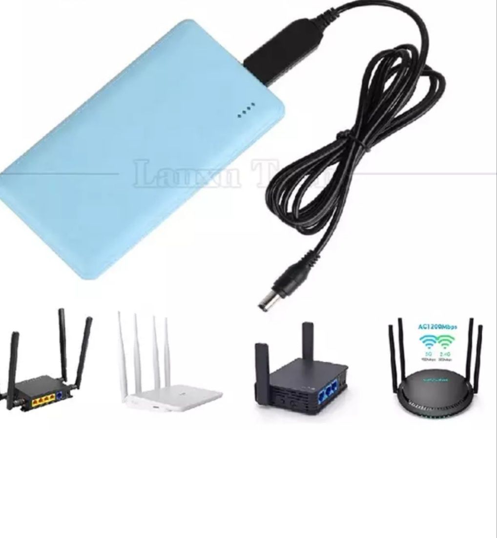 Кабель для wifi роутера дозволяє підключити до ПоверБанк: 100 грн ...