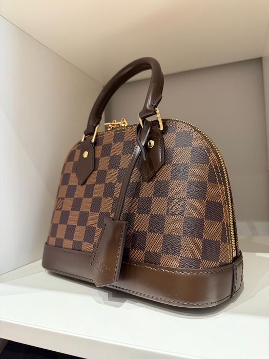 Torebka Louis Vuitton alma BB damier brak wad