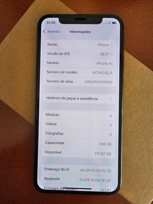 Iphone XS  Dourado - 256GB