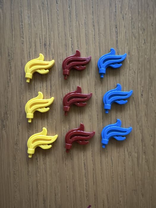 Lego piórka do hełmów