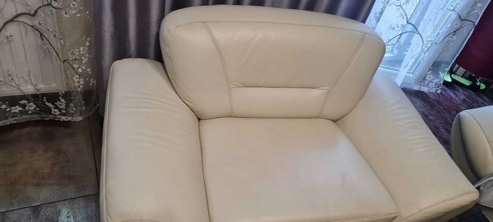 Sofa i fotele skórzane