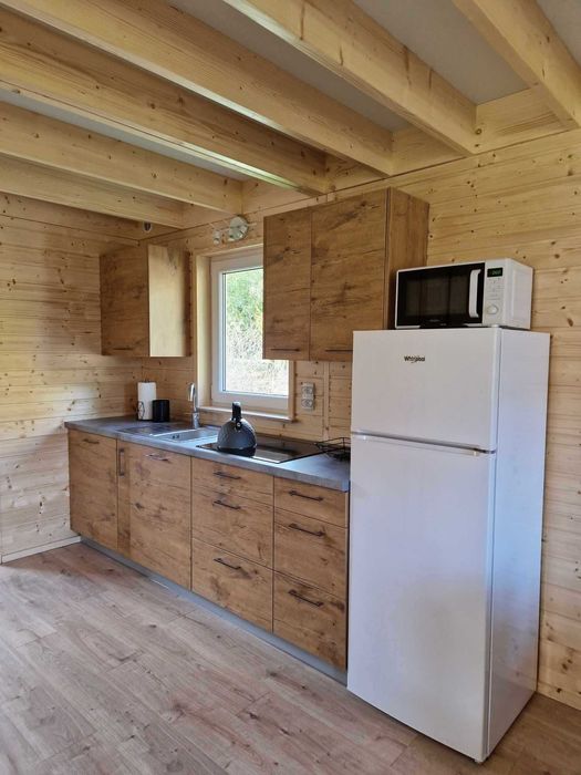 Mazury Brajniki domki całoroczne Jez. Świętajno Jacuzzi Supy Kajaki