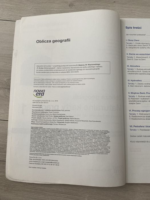 Maturalne karty pracy oblicza geografii 1