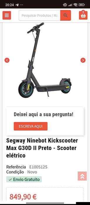 Segway Ninebot Kickscooter Max G30D II